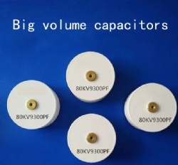Big volume ceramia capacitors